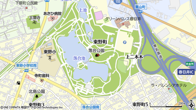 〒486-0817 愛知県春日井市東野町の地図
