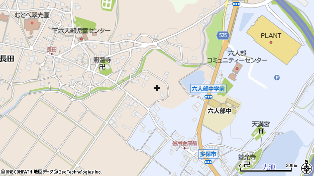 〒620-0843 京都府福知山市長田南の地図