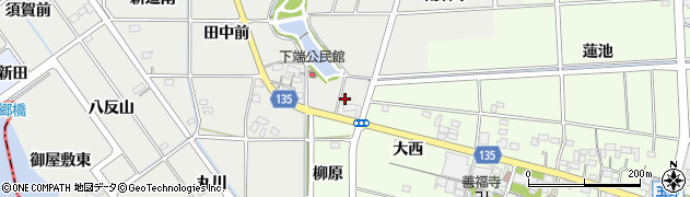 愛知県一宮市明地丸川138周辺の地図