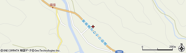 岐阜県恵那市上矢作町下159周辺の地図