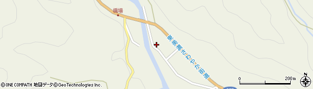 岐阜県恵那市上矢作町下69周辺の地図