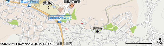 神奈川県三浦郡葉山町一色1378周辺の地図