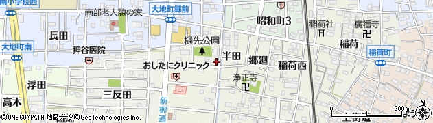 愛知県岩倉市稲荷町樋先8周辺の地図