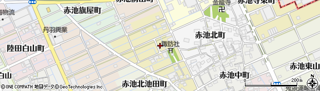 愛知県稲沢市赤池宮西町40周辺の地図