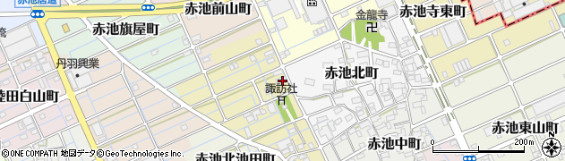 愛知県稲沢市赤池宮西町34周辺の地図