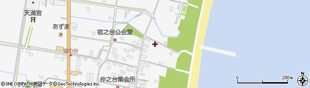 千葉県いすみ市日在1303周辺の地図