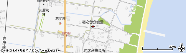 千葉県いすみ市日在1389周辺の地図
