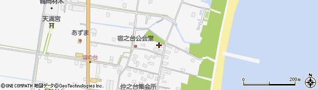 千葉県いすみ市日在1377周辺の地図