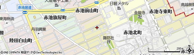 愛知県稲沢市赤池宮西町14周辺の地図