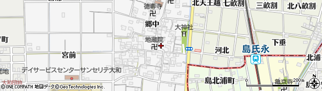 愛知県一宮市大和町於保郷中2397周辺の地図