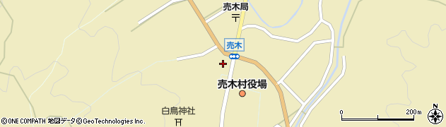長野県下伊那郡売木村695周辺の地図