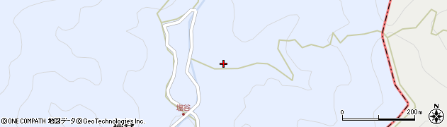 京都府京丹波町（船井郡）塩谷（宮ノ口）周辺の地図