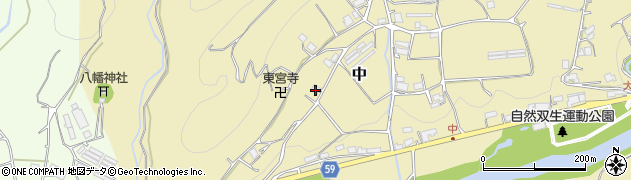 京都府船井郡京丹波町中大西周辺の地図