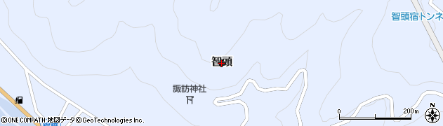 鳥取県智頭町（八頭郡）智頭周辺の地図