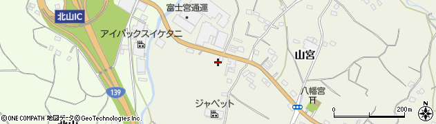 静岡県富士宮市山宮2478周辺の地図