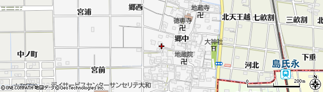 愛知県一宮市大和町於保郷中2506周辺の地図