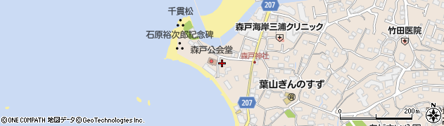 有限会社葉山モーターボート商会周辺の地図