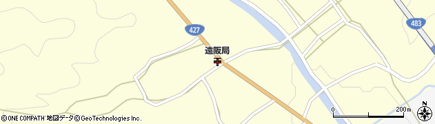 遠阪自治協議会周辺の地図