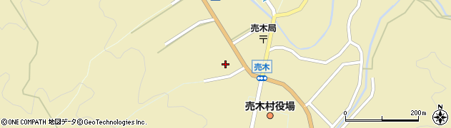 長野県下伊那郡売木村688周辺の地図