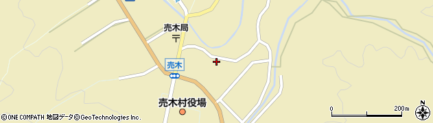 長野県下伊那郡売木村728周辺の地図