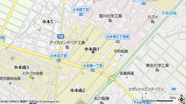 〒485-0056 愛知県小牧市小木南の地図