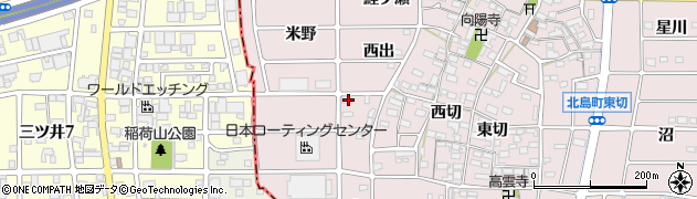 愛知県岩倉市北島町（トウカン）周辺の地図