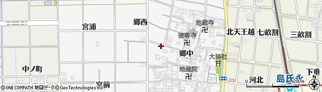 愛知県一宮市大和町於保郷中2522周辺の地図