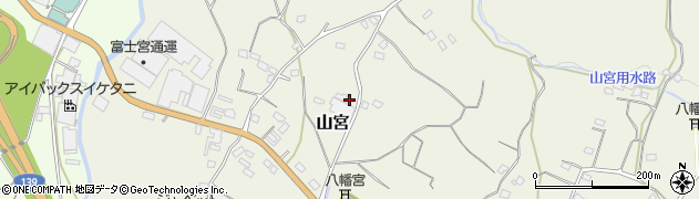 静岡県富士宮市山宮2670周辺の地図