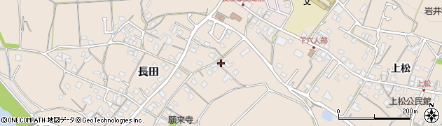 京都府福知山市長田周辺の地図