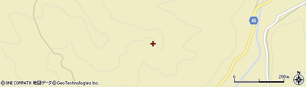 長野県売木村（下伊那郡）軒川周辺の地図