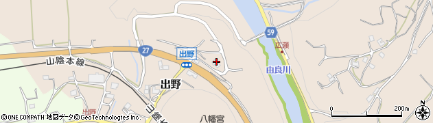 京都府京丹波町（船井郡）出野（柳ケ迫）周辺の地図