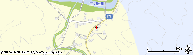 島根県雲南市三刀屋町粟谷53周辺の地図