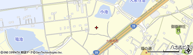 愛知県春日井市大泉寺町周辺の地図