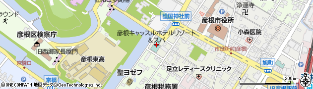 彦根キャッスル リゾート&スパ　売店周辺の地図