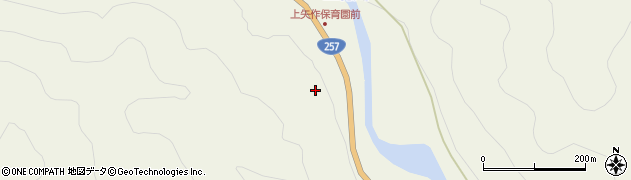 岐阜県恵那市上矢作町下746周辺の地図