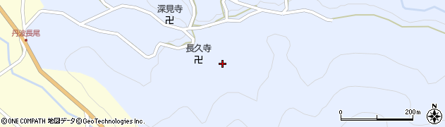 京都府南丹市美山町野添（長通）周辺の地図
