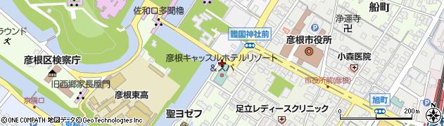 さわ泉和菓子彦根いろは松店周辺の地図