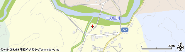 島根県雲南市三刀屋町粟谷57周辺の地図