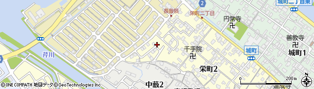 株式会社別田彦根営業所周辺の地図