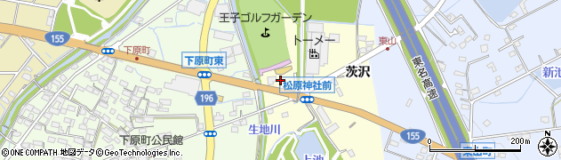愛知県春日井市東野町（小堤）周辺の地図