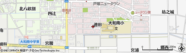 愛知県一宮市大和町戸塚連田81周辺の地図