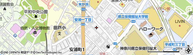 横須賀中央ダイカンプラザ　シティ２管理人室周辺の地図