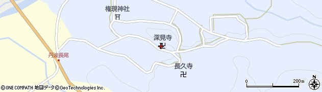 深見寺周辺の地図