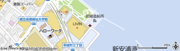 株式会社花崎造船所周辺の地図