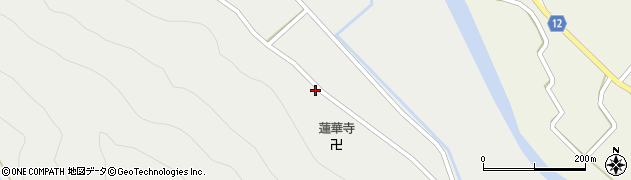 京都府南丹市美山町長谷（森ノ上）周辺の地図