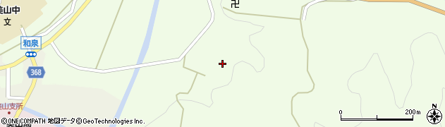京都府南丹市美山町静原（堀越口）周辺の地図