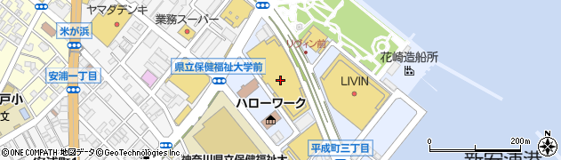 カギプラスｅ‐工房　横須賀店周辺の地図