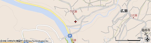 京都府京丹波町（船井郡）広瀬（下モ岡）周辺の地図