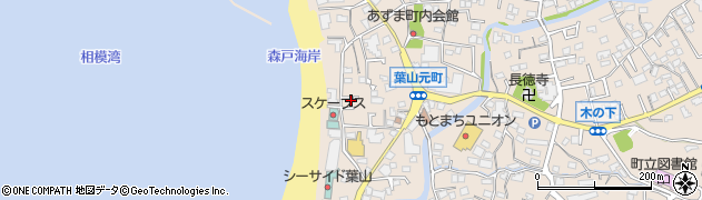 葉山シーカヤッククラブ周辺の地図