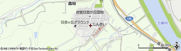 京都府福知山市日吉ケ丘周辺の地図